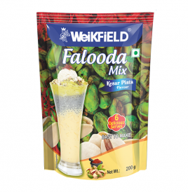 Weikfield Falooda Mix Kesar Pista Flavour  Pack  200 grams